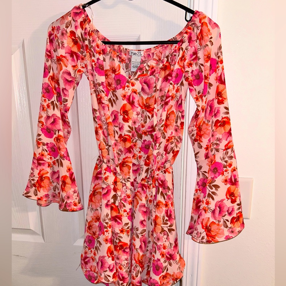 Rue 21 off the shoulder romper